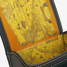 画像をギャラリービューアに読み込む, デザインシリーズ ワールド [牛革] ネイビーブルー
