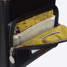 画像をギャラリービューアに読み込む, デザインシリーズ ワールド [牛革] ネイビーブルー
